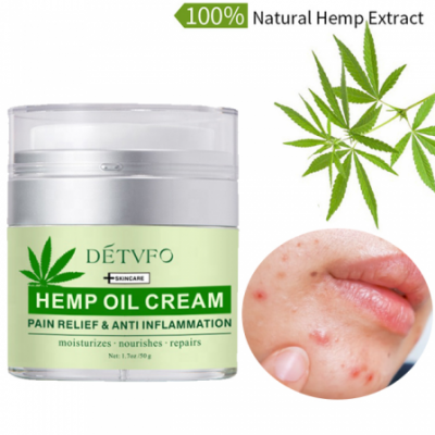 Best Price Face Care Moisturizing Nourishing Repairing Skin Hemp Oil Cream