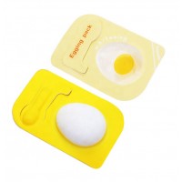 Facial Shrink Pores Repair Skin Sleeping Egg Face Mask Whitening Moisturizing Egg Face Pack