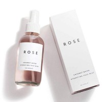 Qqlr Private Label Rose Water Face Moisturizing Spray Mist Toner 100% Organic Natural Spray Facial Toner Rose Water Skin Care